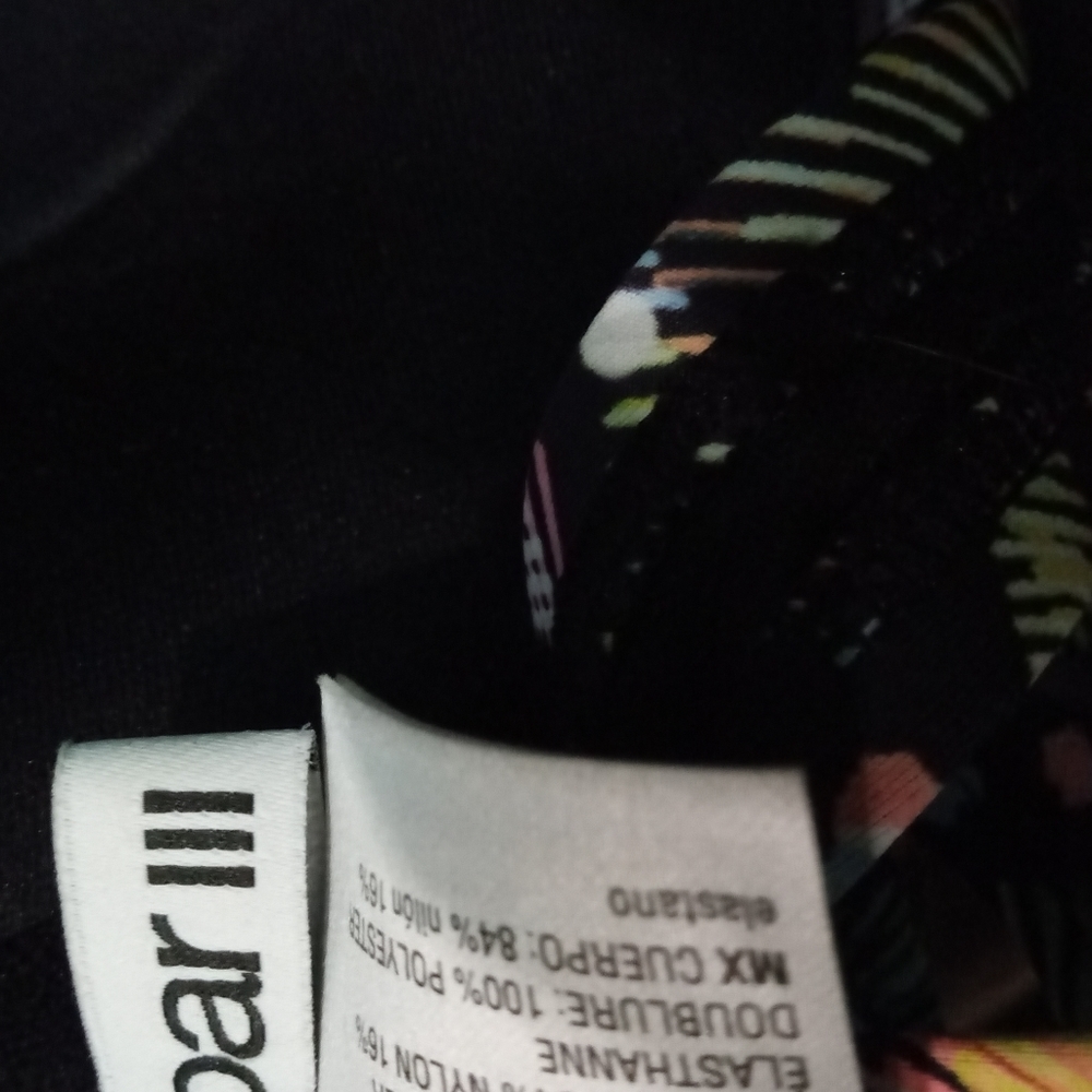 Bar III Neon Tribal Underwire Bikini Top - Picture 5 of 6